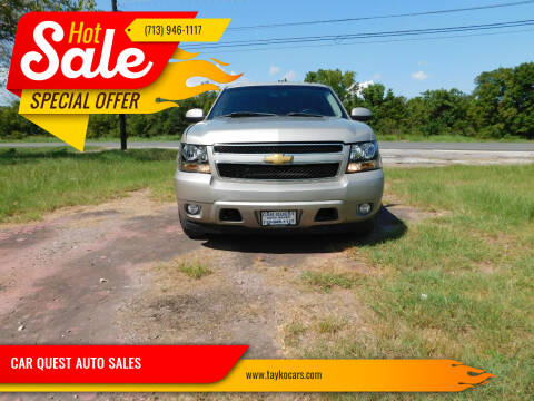 2007 Chevrolet Tahoe for sale at CAR QUEST AUTO SALES in Houston TX