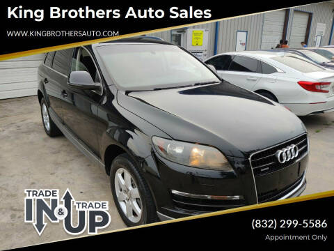 2013 Audi Q7 for sale at King Brothers Auto Sales in Houston TX