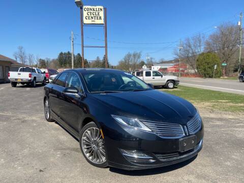 2014 Lincoln MKZ for sale at Conklin Cycle Center in Binghamton NY