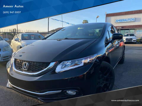 2014 Honda Civic for sale at Ameer Autos in San Diego CA