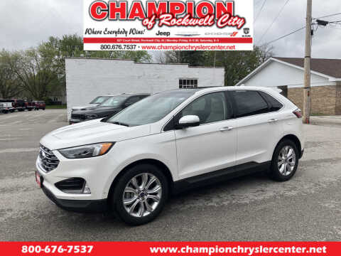 2020 Ford Edge for sale at CHAMPION CHRYSLER CENTER in Rockwell City IA