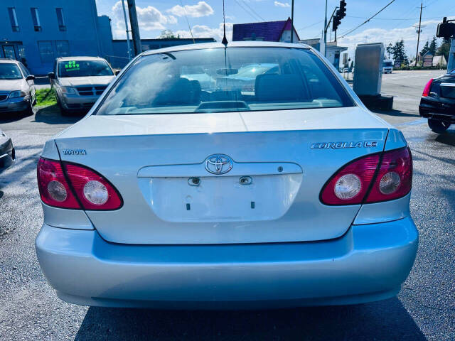 2006 Toyota Corolla for sale at Lang Autosports in Lynnwood, WA