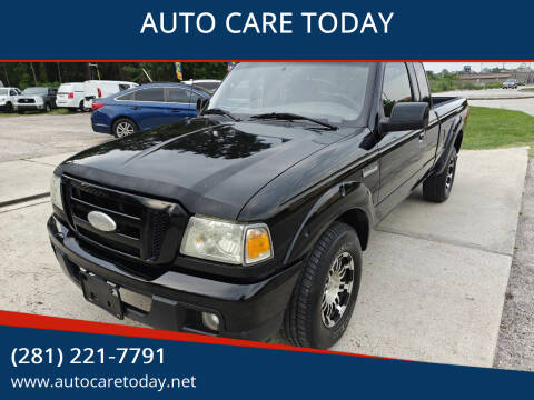 2007 Ford Ranger for sale at AUTO CARE TODAY in Spring TX