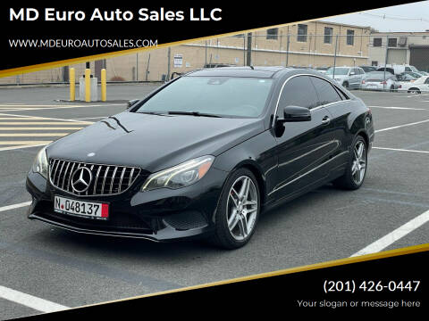 2014 Mercedes-Benz E-Class for sale at MD Euro Auto Sales LLC in Hasbrouck Heights NJ