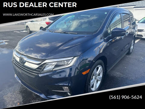 2018 Honda Odyssey for sale at RUS DEALER CENTER in Lake Worth FL