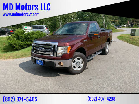 2010 Ford F-150 for sale at MD Motors LLC in Williston VT