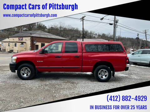 2008 Dodge Ram Pickup 1500 for sale at Compact Cars of Pittsburgh in Pittsburgh PA