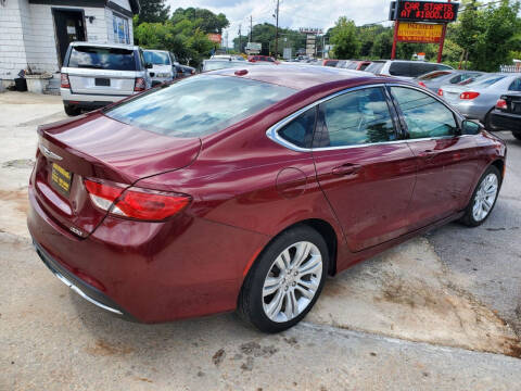 2015 Chrysler 200 for sale at Palmer Automobile Sales in Decatur GA