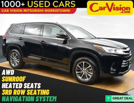 2019 Toyota Highlander for sale at Car Vision Mitsubishi Norristown in Norristown PA