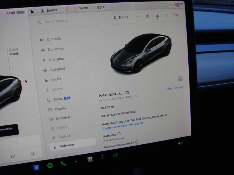 2021 Tesla Model 3 Standard Range Plus