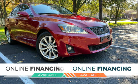 2012 Lexus IS 250 for sale at Quality Luxury Cars NJ in Rahway NJ