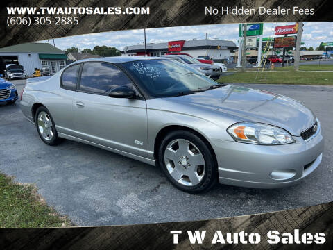 2007 Chevrolet Monte Carlo for sale at T W Auto Sales in Science Hill KY