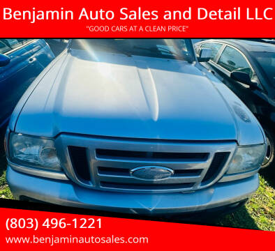 2007 Ford Ranger for sale at Benjamin Auto Sales and Detail LLC in Holly Hill SC