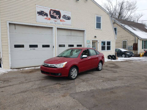 2010 Ford Focus for sale at E & K Automotive in Derry NH