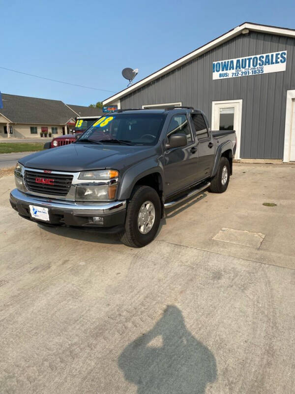 2008 GMC Canyon for sale at Iowa Auto Sales in Storm Lake IA