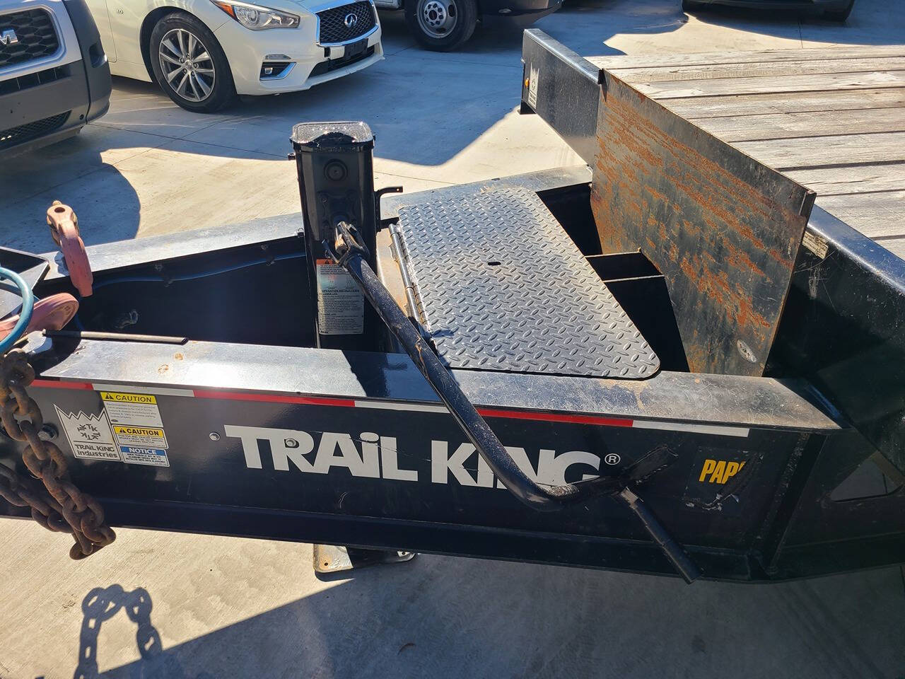 2023 TRAIL KING TKT50 LP EQUIPMENT TRAILER for sale at PAKK AUTOMOTIVE in Peachland, NC