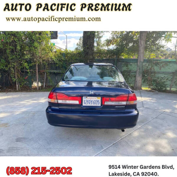 2002 Honda Accord Value Package