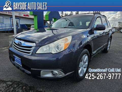2011 Subaru Outback for sale at BAYSIDE AUTO SALES in Everett WA