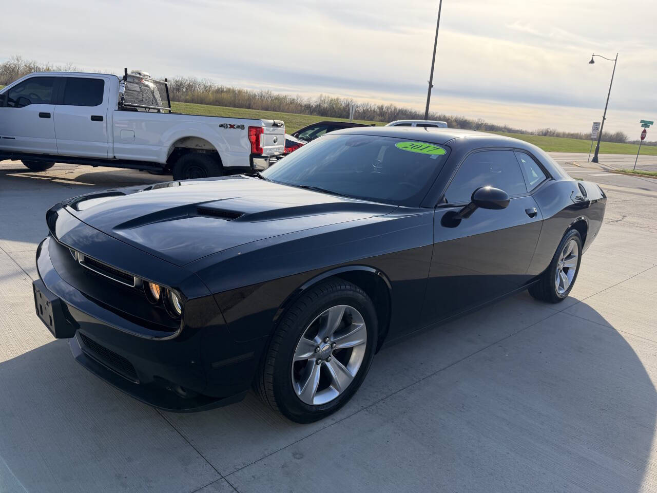 Beige 2017 Dodge Challenger SXT SXT 2dr Coupe 1