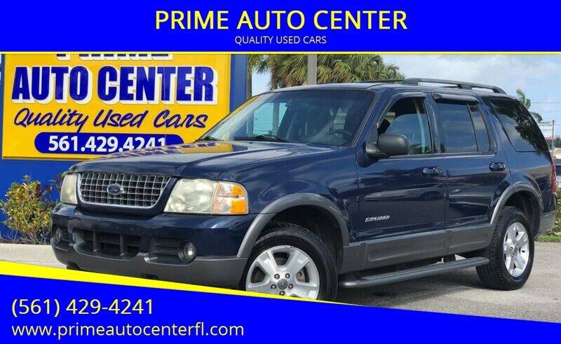 2004 Ford Explorer for sale at PRIME AUTO CENTER in Palm Springs FL