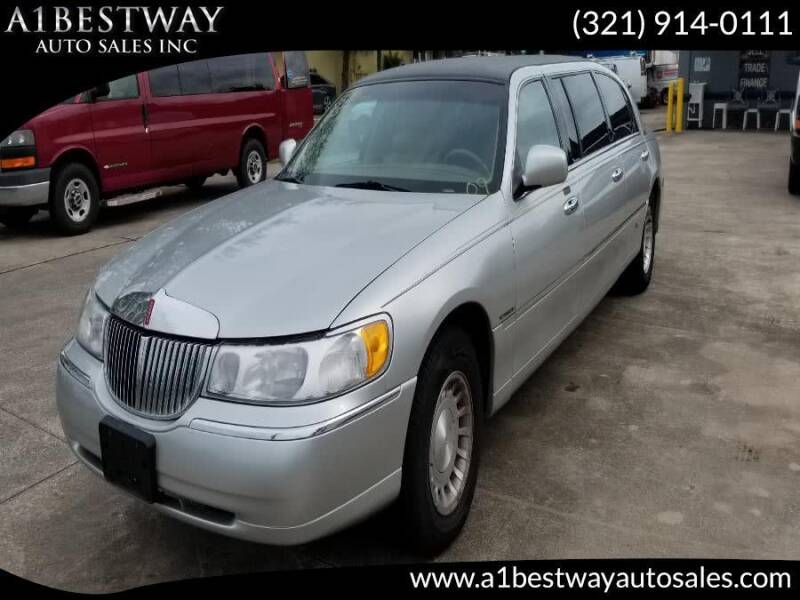 2000 Lincoln Town Car for sale at A1 Bestway Auto Sales Inc in West Melbourne FL