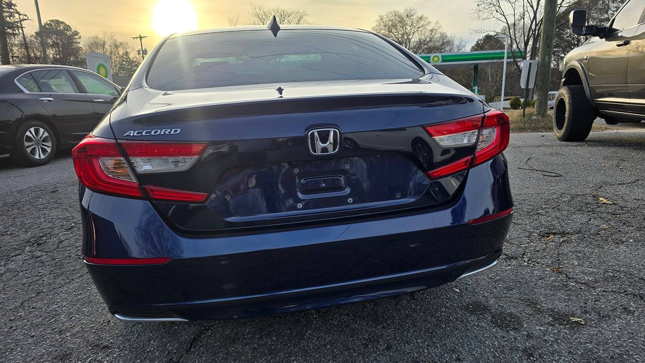 2019 Honda Accord for sale at Silver Motor Group in Durham, NC