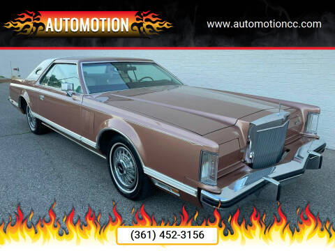 1979 Lincoln Mark V for sale at AUTOMOTION in Corpus Christi TX