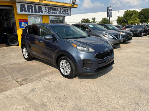 2017 Kia Sportage for sale at Aria Affordable Cars LLC in Arlington TX