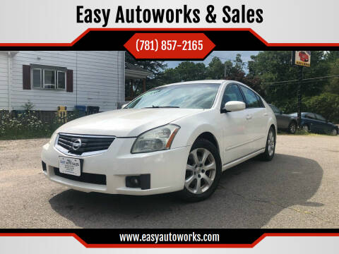 2007 Nissan Maxima for sale at Easy Autoworks & Sales in Whitman MA