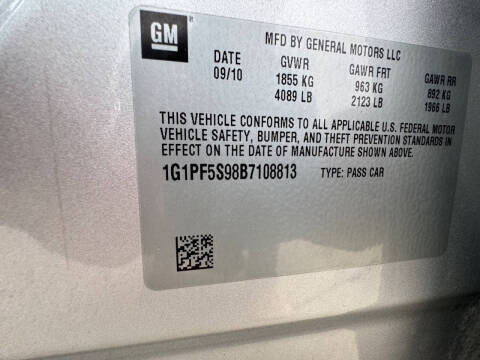 2011 Chevrolet Cruze LT