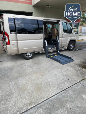 2018 RAM ProMaster Cargo for sale at The Mobility Van Store in Lakeland FL