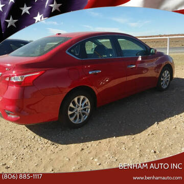 2017 Nissan Sentra for sale at BENHAM AUTO INC in Lubbock TX