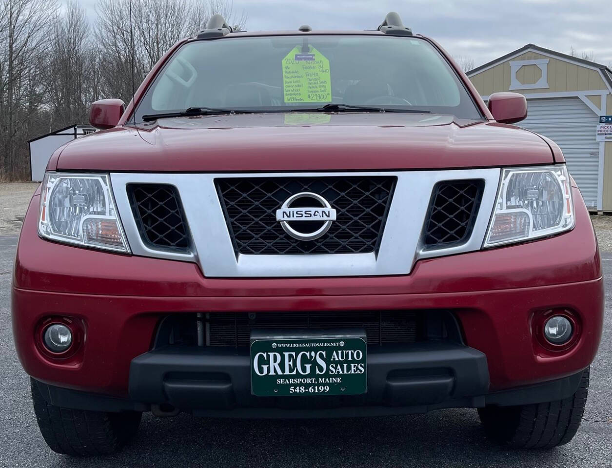 2020 Nissan Frontier for sale at Greg's Auto Sales in Searsport, ME