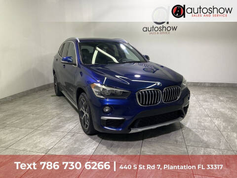 2018 BMW X1 for sale at AUTOSHOW SALES & SERVICE in Plantation FL