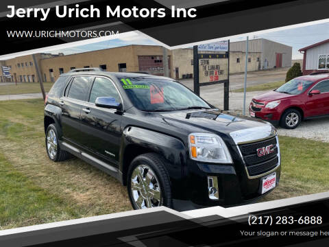 2013 GMC Terrain for sale at Jerry Urich Motors Inc in Hoopeston IL