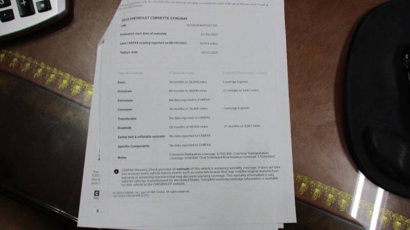 2023 Chevrolet Corvette Stingray