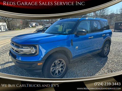 2022 Ford Bronco Sport for sale at Reds Garage Sales Service Inc in Bentleyville PA