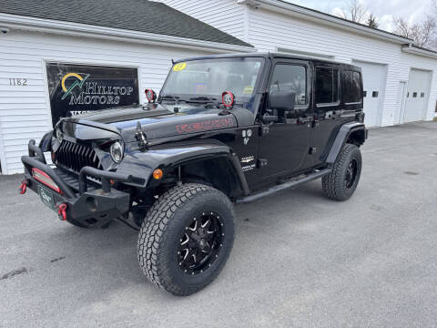 2013 Jeep Wrangler Unlimited for sale at HILLTOP MOTORS INC in Caribou ME
