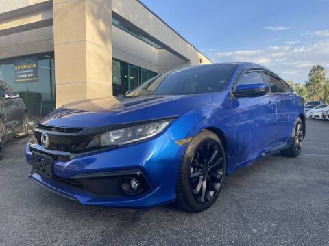 2020 Honda Civic for sale at AutoHaus in Colton CA