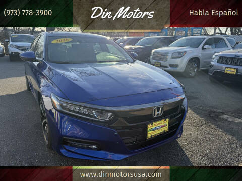 2018 Honda Accord for sale at Din Motors in Passaic NJ