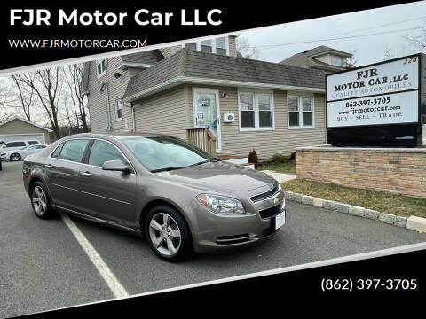 2012 Chevrolet Malibu for sale at FJR Motor Car LLC in Mine Hill NJ