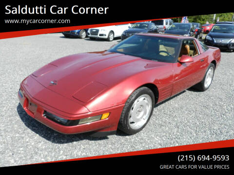 1991 Chevrolet Corvette for sale at Saldutti Car Corner in Gilbertsville PA