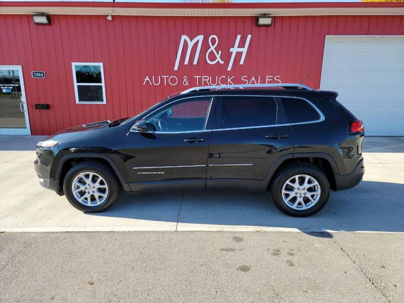 2015 Jeep Cherokee for sale at M & H Auto & Truck Sales Inc. in Marion IN