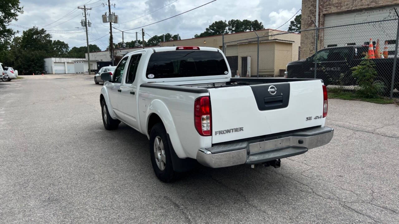 2008 Nissan Frontier for sale at East Auto Sales LLC in Raleigh, NC