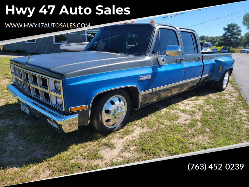 1988 GMC R/V 3500 Series for sale at Hwy 47 Auto Sales in Saint Francis MN