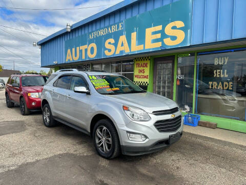 2016 Chevrolet Equinox for sale at Affordable Auto Sales of Michigan in Pontiac MI