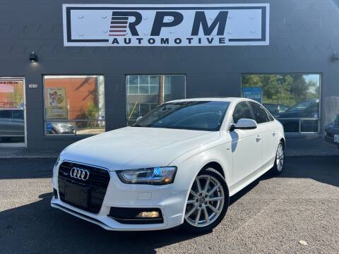 2014 Audi A4 for sale at RPM Automotive LLC in Portland OR