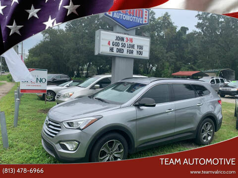 2013 Hyundai Santa Fe for sale at TEAM AUTOMOTIVE in Valrico FL