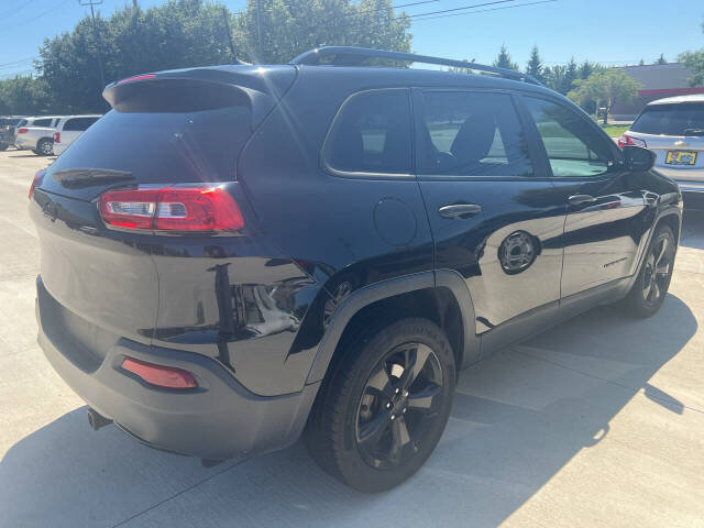 2017 Jeep Cherokee for sale at ORCHARD LAKE AUTO SALES INC in Farmington Hills, MI