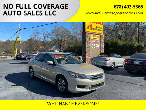 2014 Honda Accord for sale at NO FULL COVERAGE AUTO SALES LLC in Austell GA